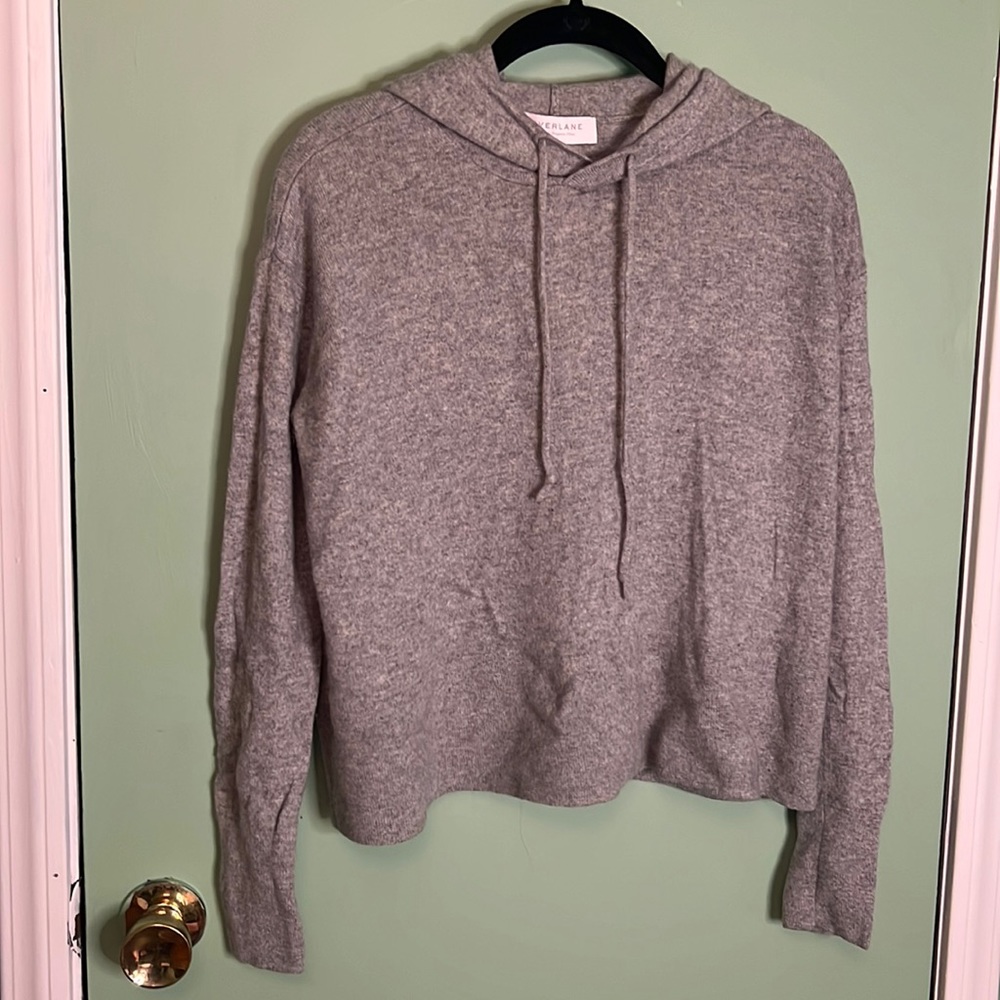 Everlane cashmere hoodie size small